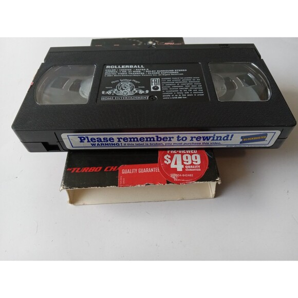 Rollerball (2002, VHS) R-Rated Version Rebecca Romijn Chris Klein LL Cool J - Picture 2 of 6